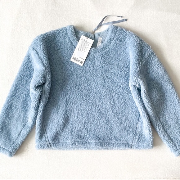 lululemon athletica Sweaters - Lululemon Wool Whenever Crew (Chambray)